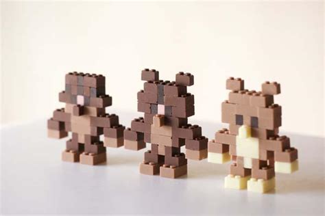 Edible Chocolate LEGO Bricks | Gadgetsin