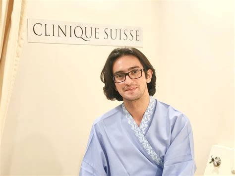 Omar Daniel ( Presenter & Actor ) doing Body Detox - Clinique Suisse