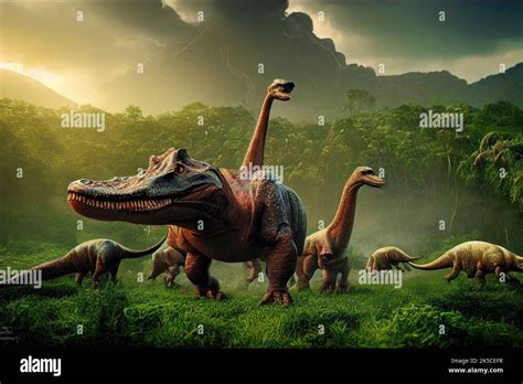 T rex habitat hi-res stock photography and images - Alamy