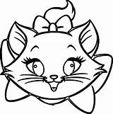 Cat Head Coloring Page At GetColoringscom  Free Printable Colorings sketch template