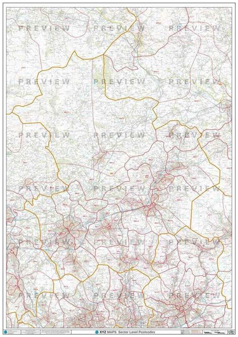 BB Postcode Map for the Blackburn Postcode Area GIF or PDF Download – Map Logic