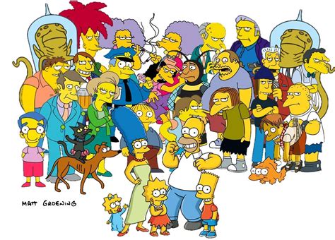 Simpsons Characters Wallpapers - Wallpaper Cave