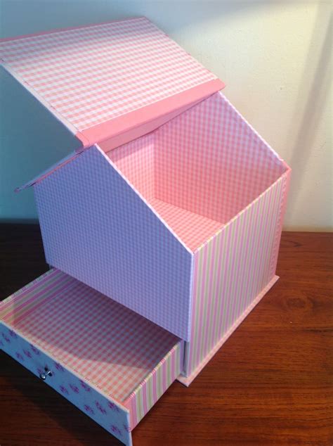Diy Cardboard Furniture, Cardboard Crafts, Diy Gift Box, Diy Box, Cardboard Organizer, Palette ...