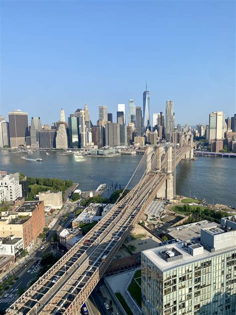 My view of lower Manhattan : r/pics