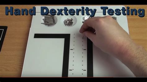 Dexterity Testing - YouTube