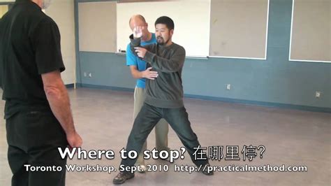 Taiji push hands seminar in Toronto - YouTube