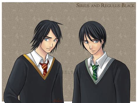 Sirius and Regulus Black by Spacekitty04 on DeviantArt