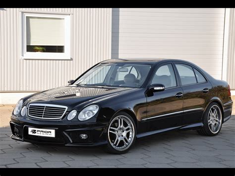 Mercedes Benz E-Class W211 Full body kit, Black E55 E63 AM… | Flickr