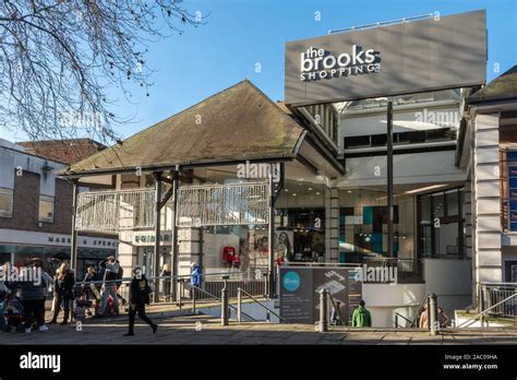 The Brooks Shopping Centre in Winchester city centre, UK Stock Photo ...