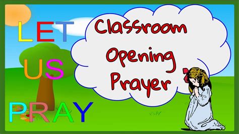 Short Opening Prayer | Classroom Prayer - YouTube