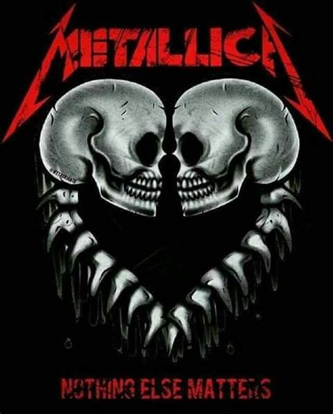 Metallica - Nothing Else Matters | Metallica art, Rock band posters, Rock poster art