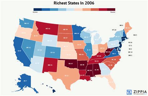 Top 30 Richest States In Usa - ABIEWKQ