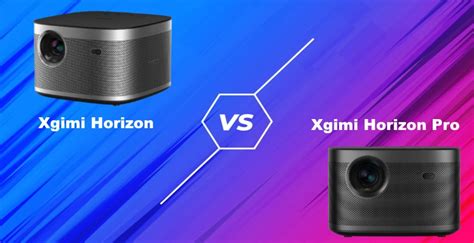 Xgimi Horizon vs Horizon Pro - Side by Side Comparison