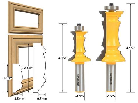 Kitchen Door Router Bit Set