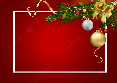 Christmas Red Bells Gradient Background, Christmas, Gradient, Frame Background Image And ...