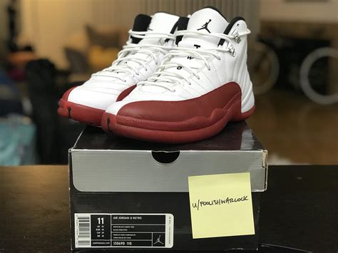 [WTS] 2009 Air Jordan 12 Retro Cherry - Size 11 : r/sneakermarket