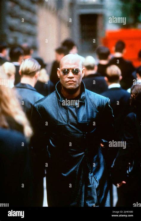 LAURENCE FISHBURNE, THE MATRIX, 1999 Stock Photo - Alamy