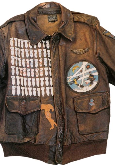 WWII bomber jacket art | Wwii bomber jacket, Wwii bomber, Leather flight jacket