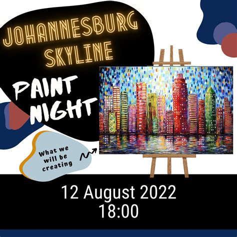 Johannesburg Skyline Paint Night