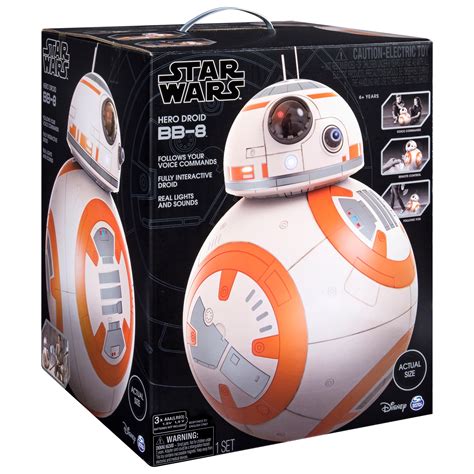 Star Wars - Hero Droid BB-8 - Fully Interactive Droid, Figures - Amazon ...