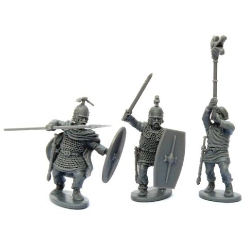 Ancient Gallic Armoured Warrior Sprue (4) 28mm Plastic VICTRIX MINIATURES - Frontline-Games