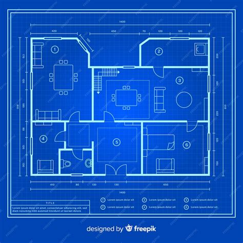 Premium Vector | Sketch drawing of blueprint house