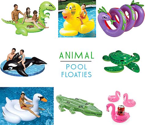 Unique and Fun Pool Floaties | Diana Elizabeth