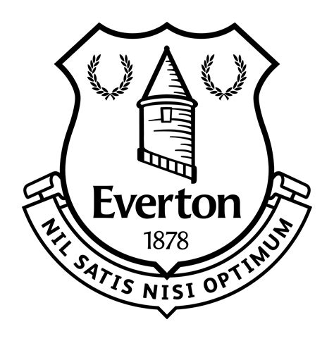 2014 Everton Primary Crest RGB (SCREEN) - BLACK - Northwest Football Awards