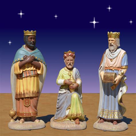 Christmas Night Nativity Collection Three Kings