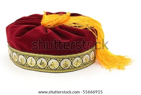 Greek Fez Isolated On White Stock Photo 55666915 : Shutterstock