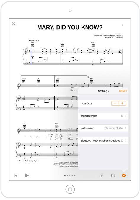 Free Interactive Sheet Music App for iPad | Sheet Music Direct