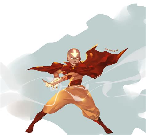 Aang by MELLORIA358 on DeviantArt