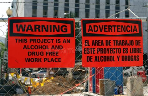 Alcohol, Drug-free Workplace Stock Photo - Image of alcohol, safety: 2345712