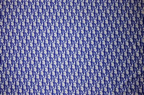 Christian Dior Monogram inspired dark blue print on Spandex Fabric, St – logofabrics | Purple ...