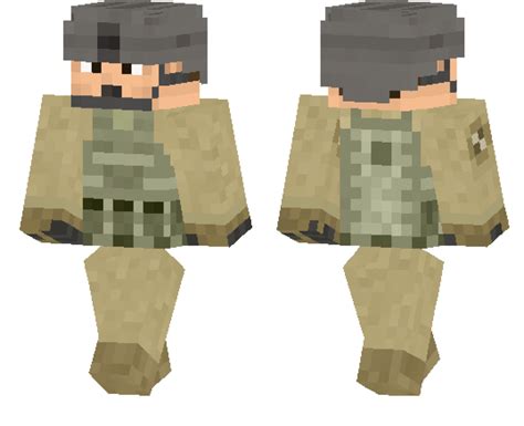 Army Pilot Skin | Minecraft PE Bedrock Skins