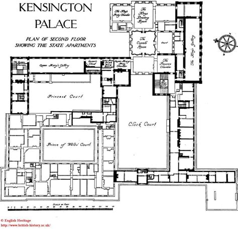 Nottingham Cottage Kensington Palace Floor Plan - floorplans.click