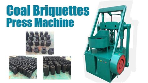 Compressed Coal Briquettes Making Machine | Magic Charcoal Briquette ...