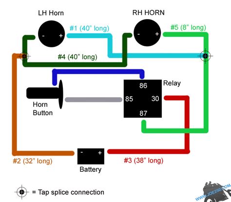 horn relay wiring diagram - AnaisMikael