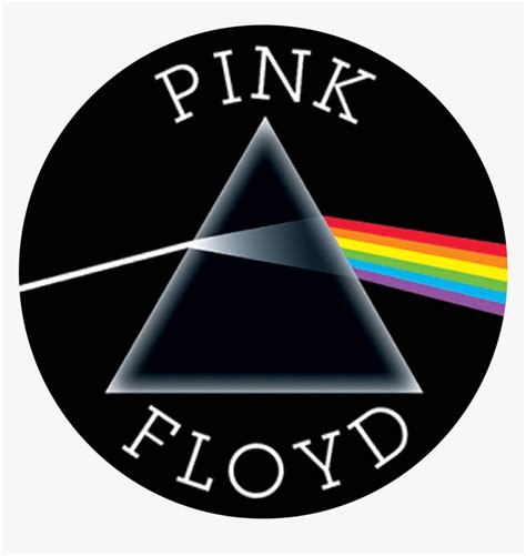 Pink Floyd The Dark Side Of The Moon Button Clipart - Pink Floyd Band ...