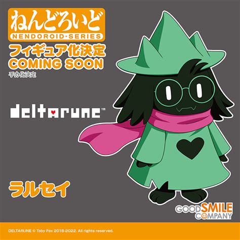 Deltarune Ralsei nendoroid announced! 🖤 : AnimeFigures