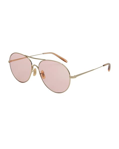 Rockmore Light Pink Aviator Sunglasses