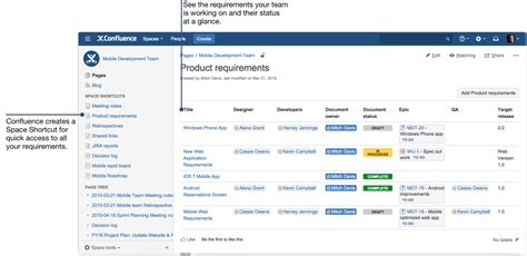 How to create product requirements using Confluence | Atlassian Blogs