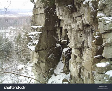 Winter Cliff Stock Photo 106417 : Shutterstock