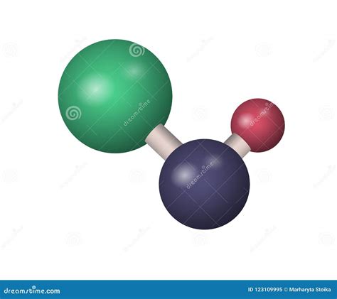 3D NaOH molecule. stock vector. Illustration of chemistry - 123109995