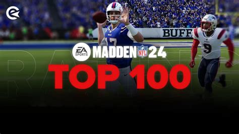 Madden NFL 24 Ratings: Top 100 Players | EarlyGame