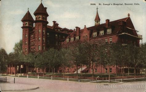 St. Joseph's Hospital Denver, CO Postcard