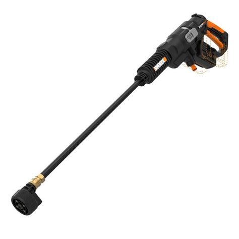 WORX POWER SHARE 40-Volt 450 PSI 0.90 GPM Hydroshot Portable Pressure Washer (Tool-Only) in the ...