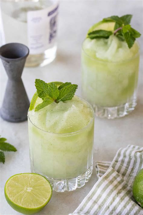 The Best Frozen Mojito Recipe Ever - Sugar and Charm