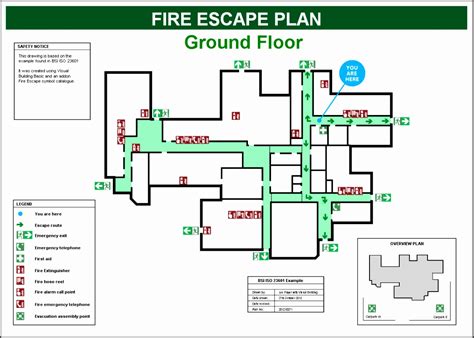 Home Fire Escape Plan Template