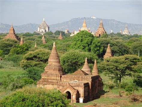 Bagan Pagoda Map - buttoncaqwe